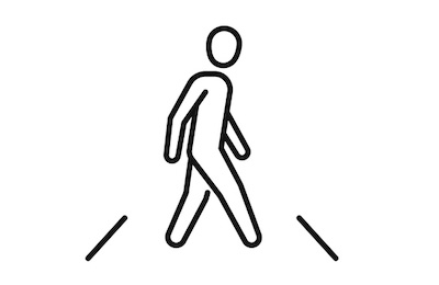 pedestrian illustration